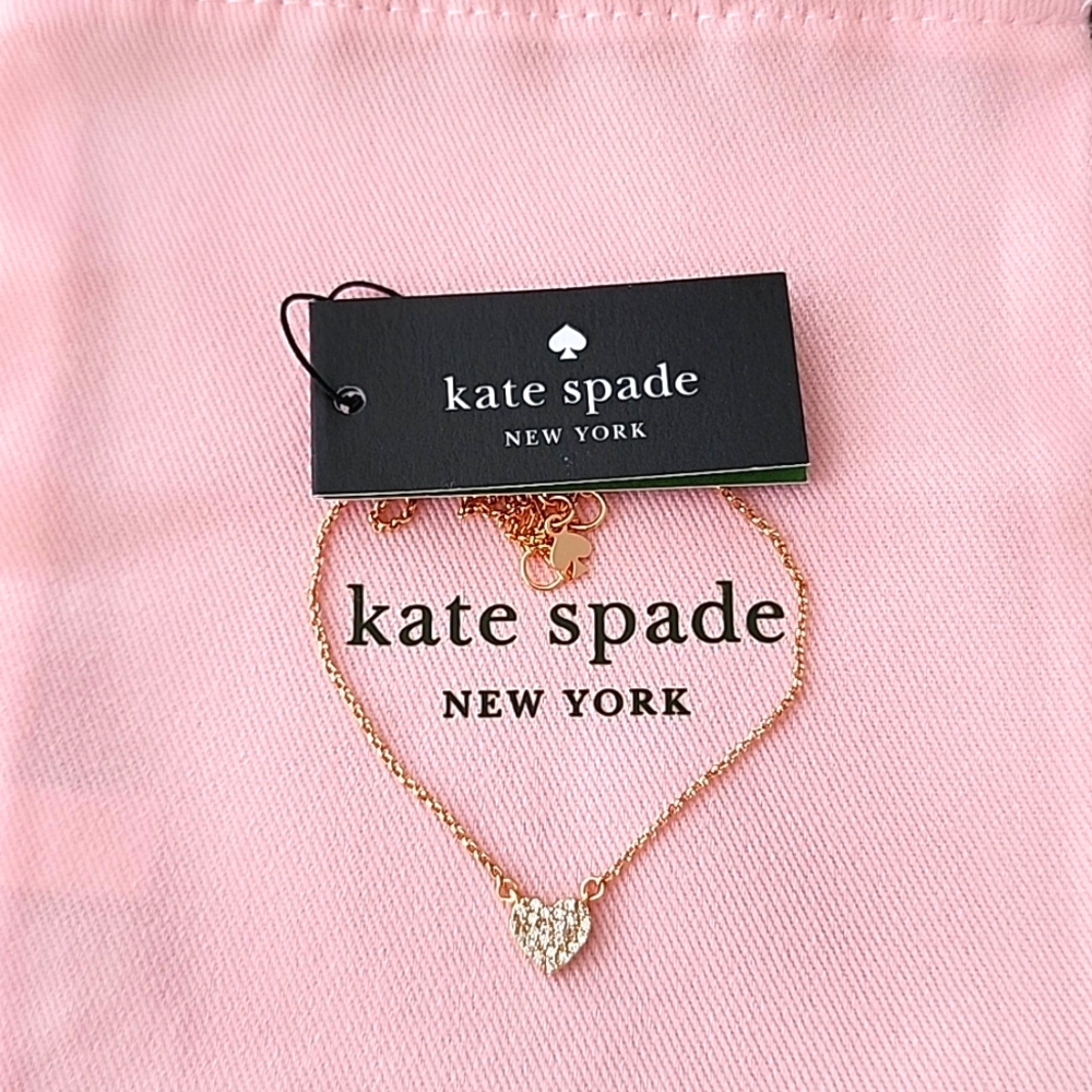 🧡Kate spade heart mini pendant necklace